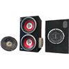 Image 1 : 3 Pc - Visionik Sub box w/ x2 12" Subwoofers & Amp Pioneer 10" Subwoofer in box & JBL 12" Subwoofer