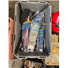 Image 3 : Group - Assorted LED Lights, Helmet, DeWalt Organizer, Filters, Etc.