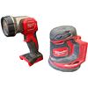 Image 1 : 2 Pc - Milwaukee M18 Cordless Sander & Flashlight