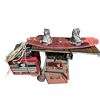 Image 1 : Group - Wakeboard w/ Bindings, Delta Table Saw, Toolbox w/ Misc. Tools