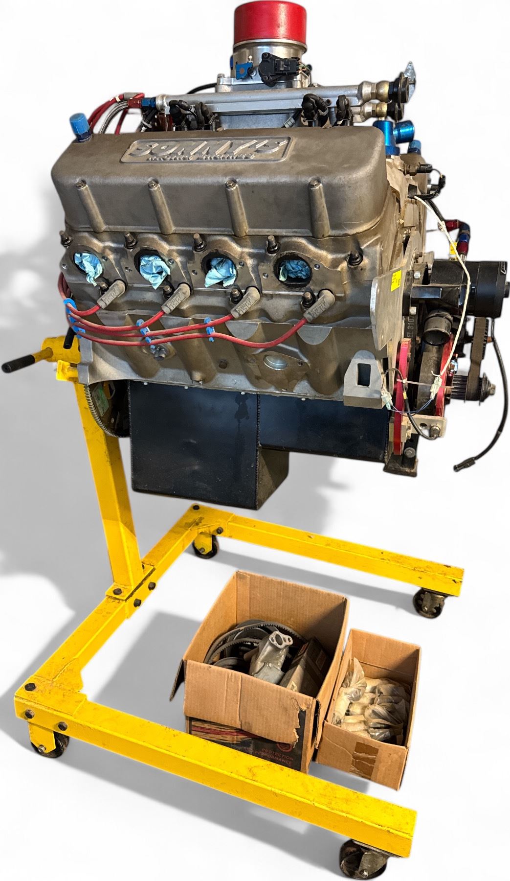 Nye's Racing Engine Sonny's Racing Engines Built Aluminum 695ci Big Block Racing Engine ...