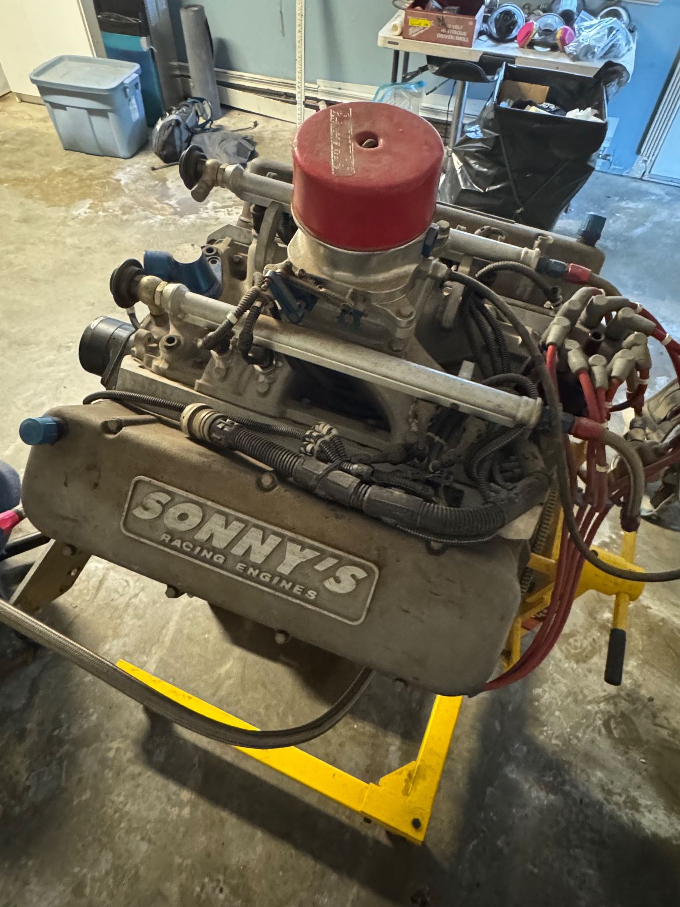 Nye's Racing Engine Sonny's Racing Engines Built Aluminum 695ci Big Block Racing Engine ...