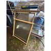 Image 2 : Mixed Lot: Tinted Tempered Tinted Glass Panels, Wire Shelf Fridge and More,