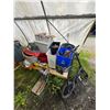 Image 1 : Pallet Lot: New LED Lights, Small Freezer, Vacuum, Bicycle, Tools and More