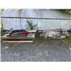 Image 1 : Mixed Lot: Lumber and, Paddles, Metal etc