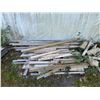 Image 3 : Mixed Lot: Lumber and, Paddles, Metal etc