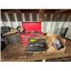 Image 1 : Assorted Lot of Toolboxes, Tools, Roofing Nails and Water Aerators