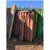 Image 3 : Large Red 40' Standard Height Shipping Container w Electrical System and Shelves