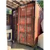 Image 1 : Shipping Container: Insulated with Air Circulation, Shelves and Glass Door Partition