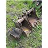 Image 2 : 3 Smaller Excavator Buckets