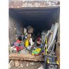 Image 1 : Contents of Container: Scrap Metal, Tools, Homewares and More