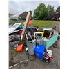 Image 2 : Mixed Lot: Copper Wiring, Door, Roof Rack Attachment Coolers, Castors and More