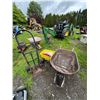 Image 2 : 3pc Wheelbarrow, Dolly and Fertilzer Spreader