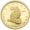 Image 1 : 2007 50¬¢ The Wolf - Pure Gold Coin.  Tax Exempt.