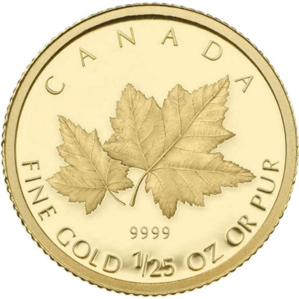 2009 50¬¢ Red Maple - Pure Gold Coin.  Tax Exempt.