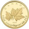 Image 1 : 2009 50¬¢ Red Maple - Pure Gold Coin.  Tax Exempt.