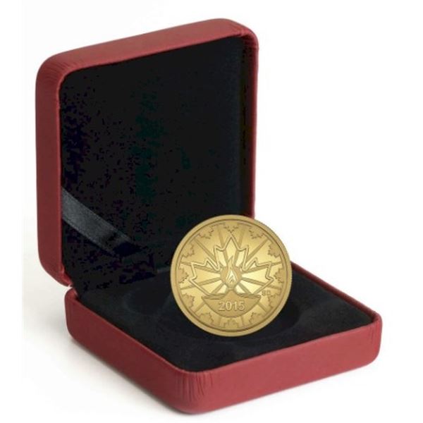 2015 25¬¢ Diwali: Festival of Lights - Pure Gold Coin.  Tax Exempt.