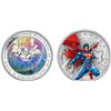 Image 1 : 2013 $20 Fine Silver Coin Metropolis 75th Anniversary of Superman, and 2014 Iconic Superman- Comic B