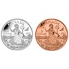 Image 1 : 2013 $25 Canada: An Allegory Coin & 2013 $3 Canada: An Allegory - Bronze Coin.  Lot of 2 pcs.