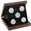 Image 1 : 2013 $25 O Canada Series - Pure Silver 5-Coin Set.  Tax Exempt.