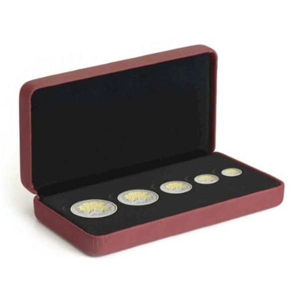 2013 Fine Silver Maple Leaf Fractional Set.