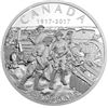 Image 1 : 2017 $100 Fine Silver Coin- The Battle of Vimy Ridge 100th Anniversary.