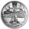 2017 $100 Fine Silver Coin-Historia tua epos est: The 150th Anniversary of Canadian Confederation.