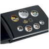 Image 1 : 2019 Classic Canadian Coins - Pure Silver Colourised Coin Set.  Tax Exempt.