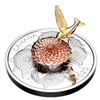 Image 1 : 2020 $50 The Hummingbird and The Bloom - Pure Silver Coin.  Tax Exempt.