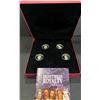 Image 1 : 2009 $15 Vignettes of Royalty - Sterling Silver 5-Coin Set in Display Case.  Note only includes 4 pc