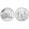 Image 1 : 2012 $1 The War of 1812 & 200th Anniversary, 2013 $1 Arctic Expedition  - Lot of 2 Pure Silver Dolla