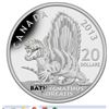 Image 1 : 2013 $20 Fine Silver Coin- Canadian Dinosaurs: Bathygnathus Borealis.