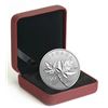 Image 1 : 2017 $10 Maple Leaves - Pure Silver Coin.  Tax Exempt.