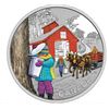 Image 1 : 2017 $10 Fine Silver Coin- The Sugar Shack, lot of 3 coins.