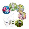 Image 1 : 2017 $10 Fine Silver Coin-Birds Among Nature`s Colours missing Purple Martin, lot of 4 coins.