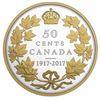 Image 1 : 2017 50¬¢ The 1917 Half-Dollar, 100th Anniversary - Pure Silver Coin.  Tax Exempt.