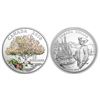 Image 1 : 2018 $1 Captain Cook at Nootka Sound & 2018 $15 Celebration of Spring: Apple Blossoms - Lot of 2 Pur