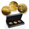 Image 1 : 2019 $30 Golden Reflections: Predator and Prey - Pure Silver Coin Set.  Tax Exempt.