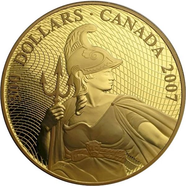 2007 $300 1923 Shinplaster Vignette - 14-kt. Gold Coin.