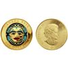 Image 1 : 2008 $300 Gold coin - Four Seasons Coloured Moon Mask - No case