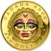 Image 1 : 2009 $300 Gold coin - Summer Coloured Moon Mask - No case