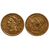 Image 1 : USA; 1848  $5 EF