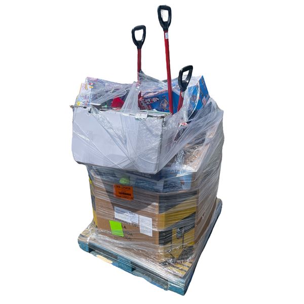 Surprise Pallet of Big Box Retail Merchandise (Retail Approx. $3417.32)