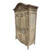 Image 2 : Ornate French-Style Carved Armoire Wardrobe (Approx. 89in)