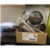 Image 8 : 2 Shelves of Woodworking Tools & Accessories -Bar Clamps, Circular Saw Blades, and More Worksh Suppl