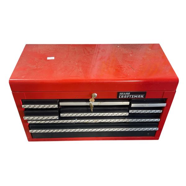 Craftsman Sears Red Tool Box