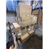 Image 1 : Pallet of Assorted Furniture & Parts - Whitney Dining Table Bases, Queen Bed Parts etc,