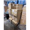 Image 2 : Pallet of Assorted Furniture & Parts - Whitney Dining Table Bases, Queen Bed Parts etc,
