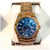 Image 2 : NEW ROLEX Sky-Dweller, Blue Green Dial, Rose Gold Bezel â€“ Super Clone. Brand New
