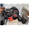 Image 4 : Shelf Lot of Camera Accessories, Binoculars and Cases